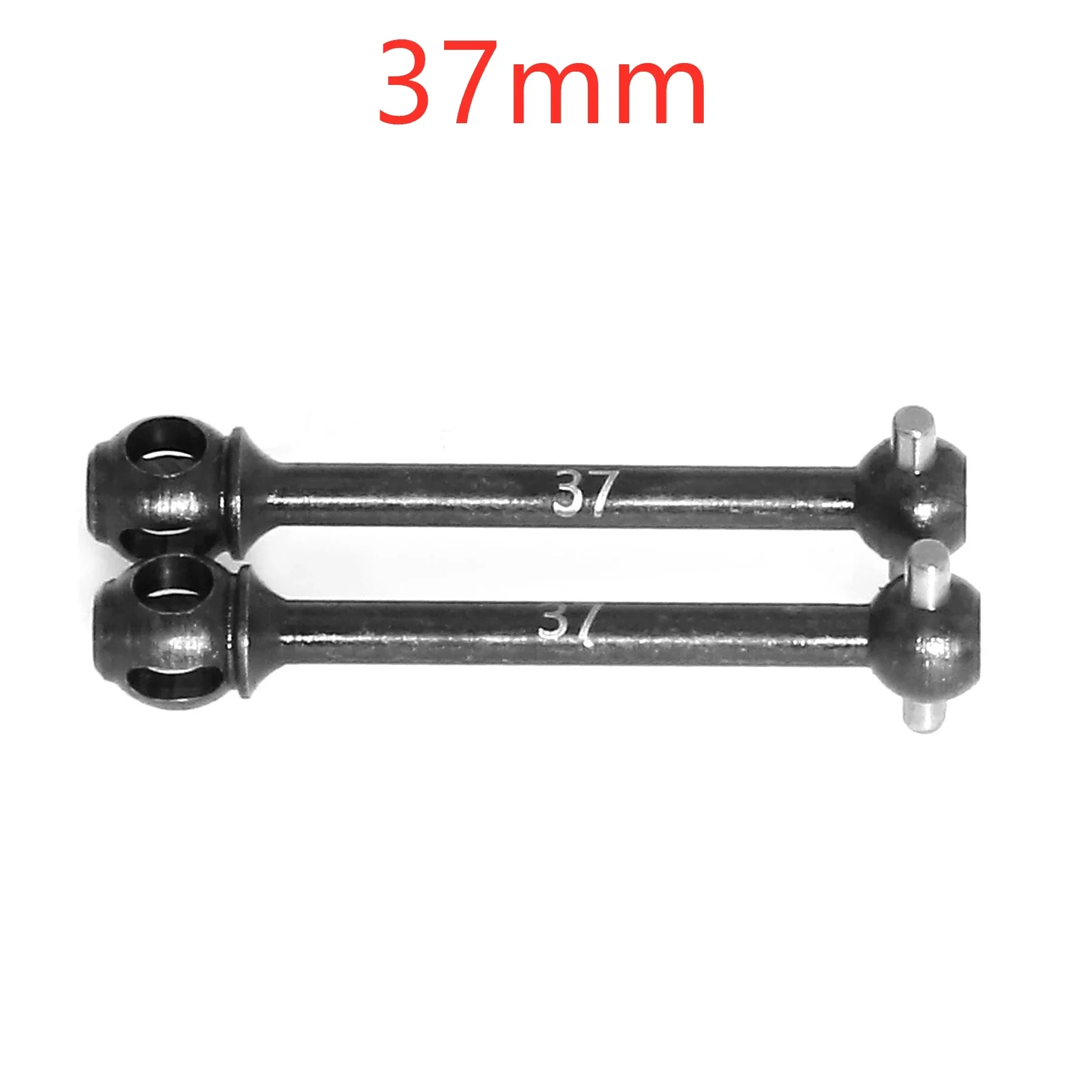 Metalowy wał napędowy CVD Driveshaft 37mm 39mm 42mm Dogbone Zestaw do Tamiya TT02 XV01 XV02 RC Car Upgrade Parts Akcesoria