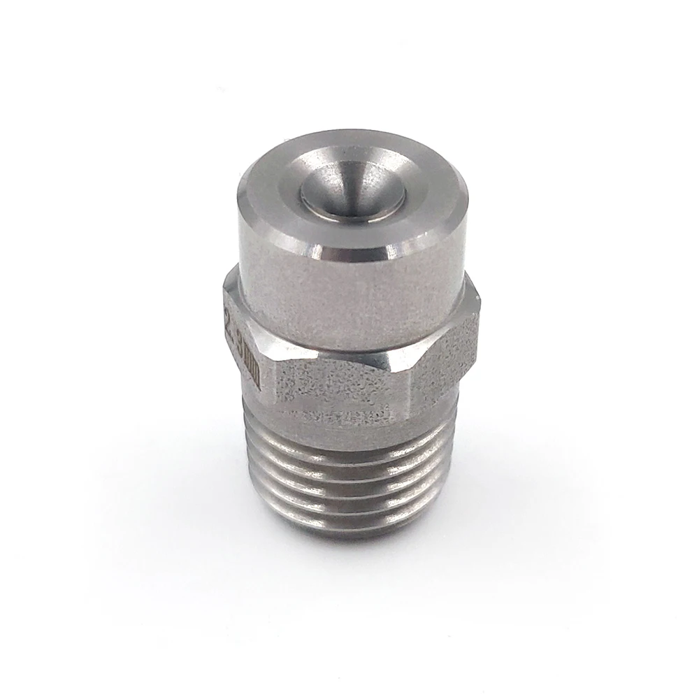 Full Cone Wide Angle Water Jet Nozzle 304 Stainless Steel BSPT 1/8 1/4 3/8 1/2 3/4 1 Inch High Pressure Spray Nozzle