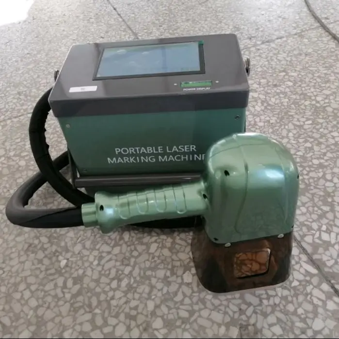 

20w Handheld Mobile Portable Mini Fiber Marking Machine For Metal Nameplate Mold Coding Machine Fiber Engraving Machine