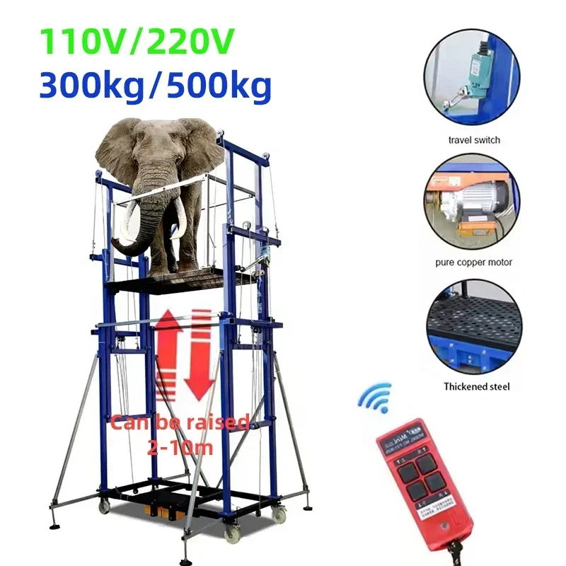 Wholesale safe hydraulic lifter  CE Electric Lifting Scaffold electric fold scaffold