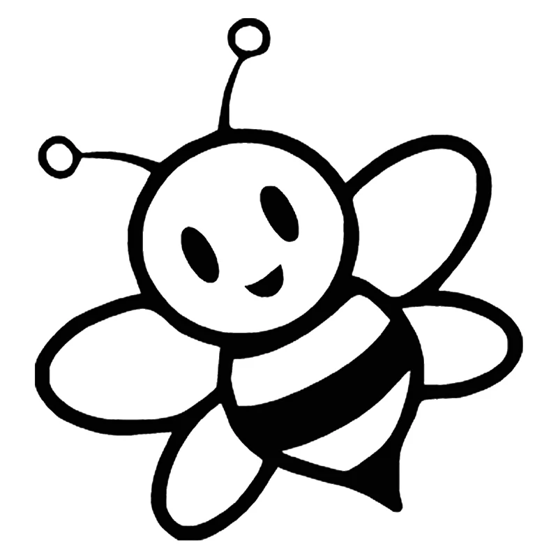

41958# Animal Bumblebee Bee Car Sticker Vinyl Decal Waterproof Auto Decors for Bumper Rear Window Laptop Motocycle Truck Van