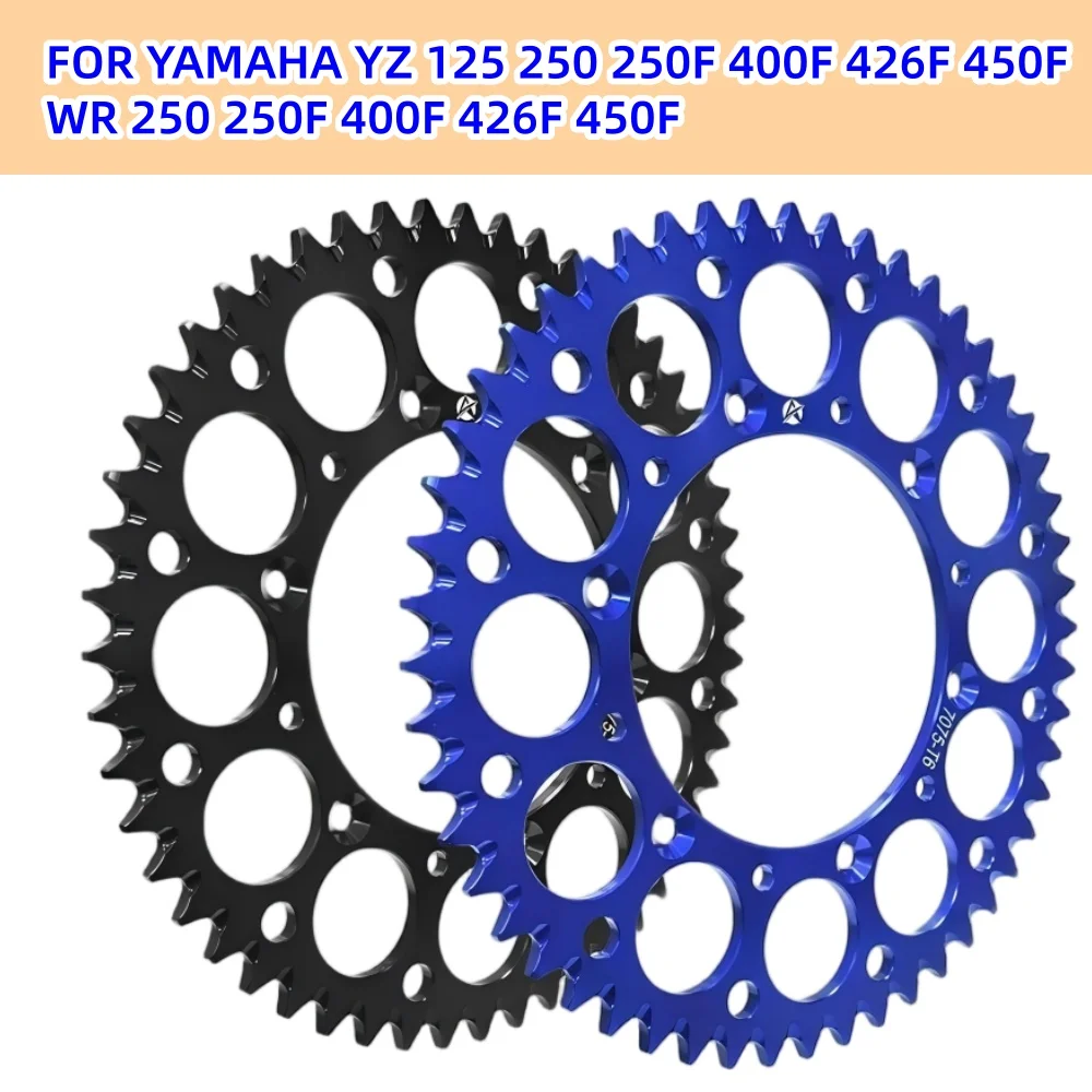 

YZ125 250 250F 400-426-450F WR250~450F Motorcycle Rear Gears FOR YAMAHA YZ125 250 250F 400F 426F 450F WR250 250F 400F 426F 450F