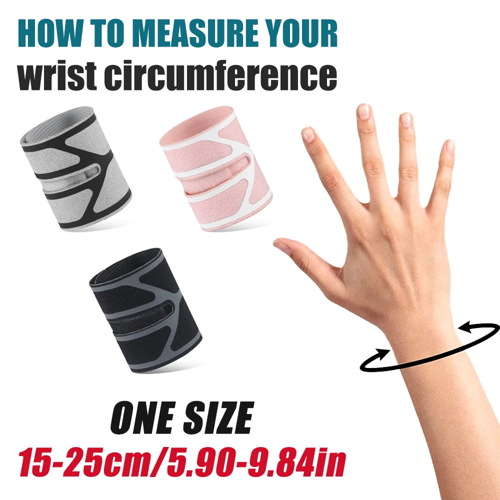 1/2PCS Wrist Brace for Right & Left Hand, Ultra-Thin Compression Wrist Band for Tendonitis, Arthritis, Weightlifting, Sports