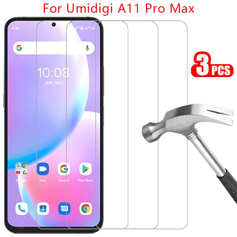 protective tempered glass for umidigi a11 pro max screen protector on a 11 11a a11pro promax a11promax phone film glas 9h umidig