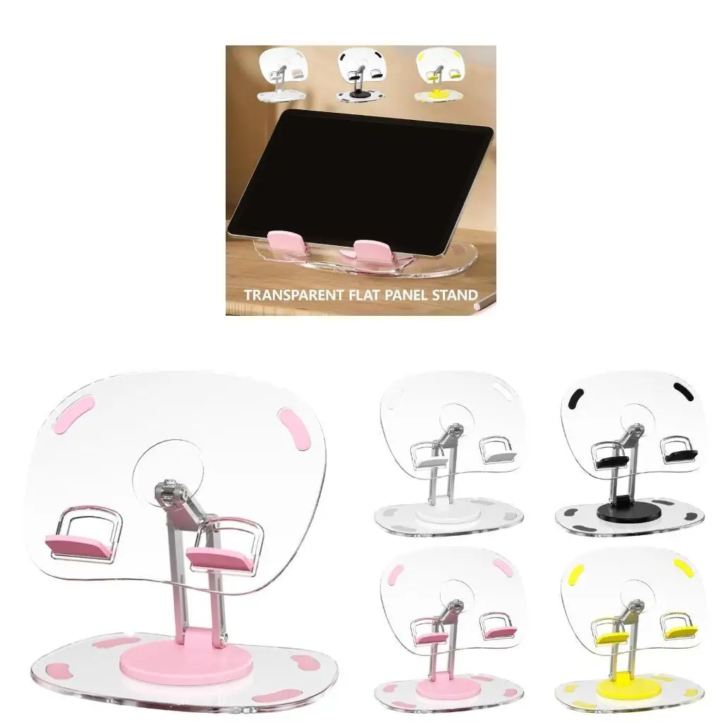 

R53C Laptop Holder, Foldable Tablet Stand Cooling Stand, Ergonomic Design For Comfortable Viewing, Devices Holder