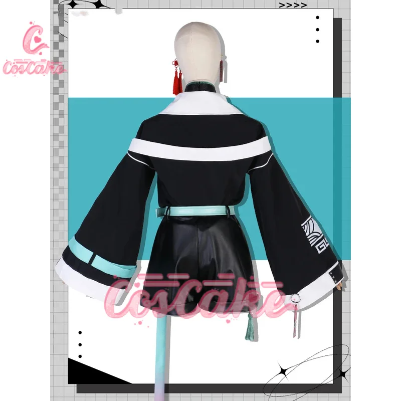 Vtuber Ryushen New Clothes Cosplay Costume Cos Game Anime Party Uniform Hallowen Play Role Clothes Clothing New Full Set