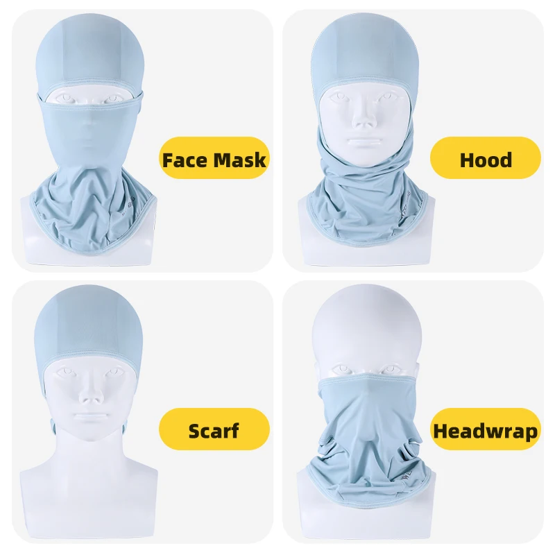 WEST BIKING Kids Baclava Face Mask Summer Cooling Face Cover protezione UV ghetta per il collo leggera sci ciclismo cappello da pesca