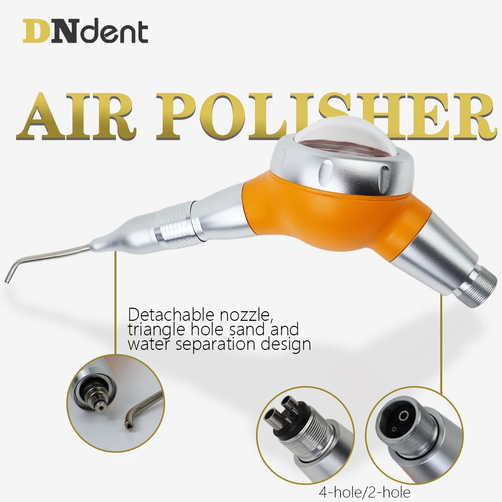 Dental Air Polisher Sandblasting Air Prophy Jet Air Water Spray Polisher Odontologia Teeth Whitening 2hole 4hole Dentist Tools