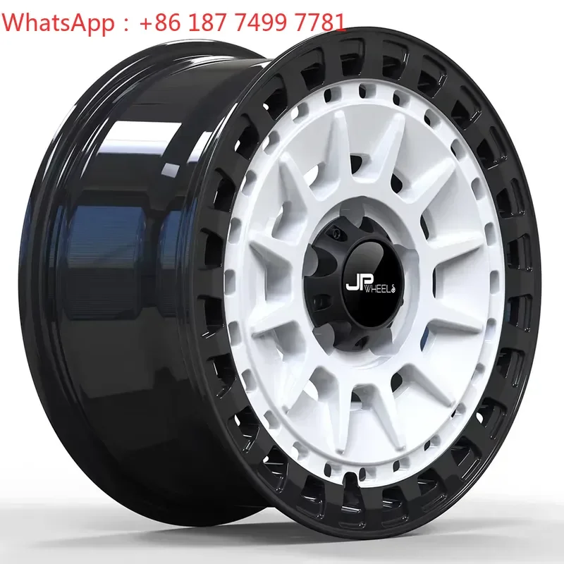 Factory Custom White Spoke Forged Alloy Off-road Wheels 17x8 Inch Offroad Car Rims 5x127 Passenger Car Wheels T6061-T6