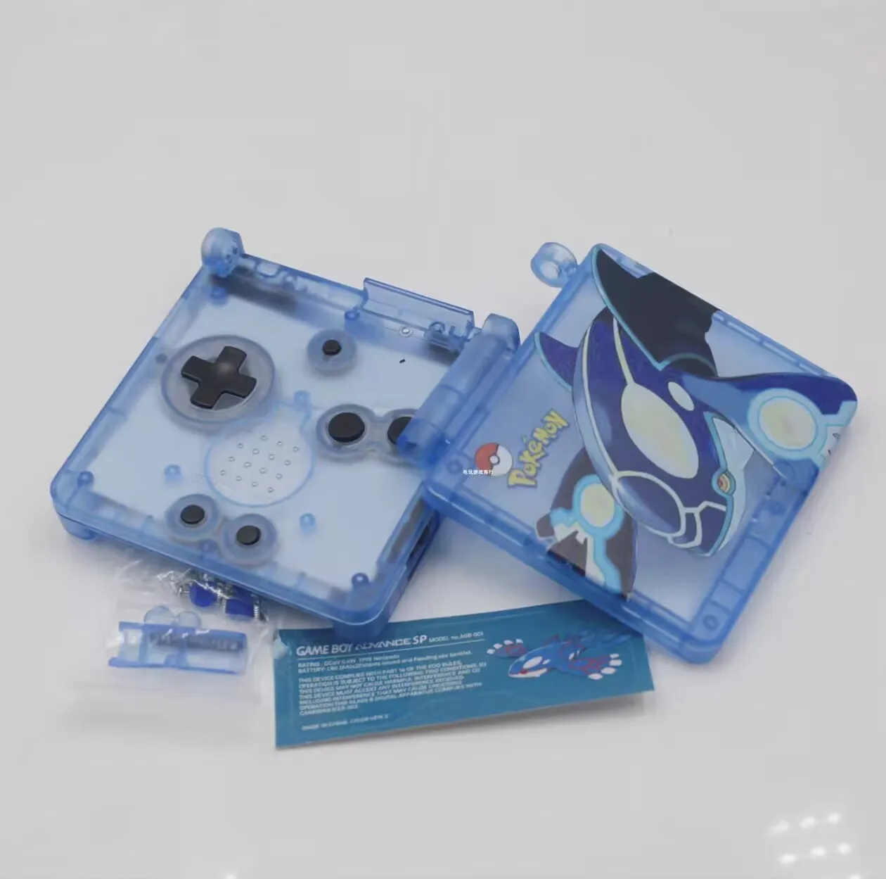 New Gba Sp Packaging And Shell Set Gengar Limited Edition Compatible With Ips Screen Limited Edition Diy Self-Made Gifts Model view 4