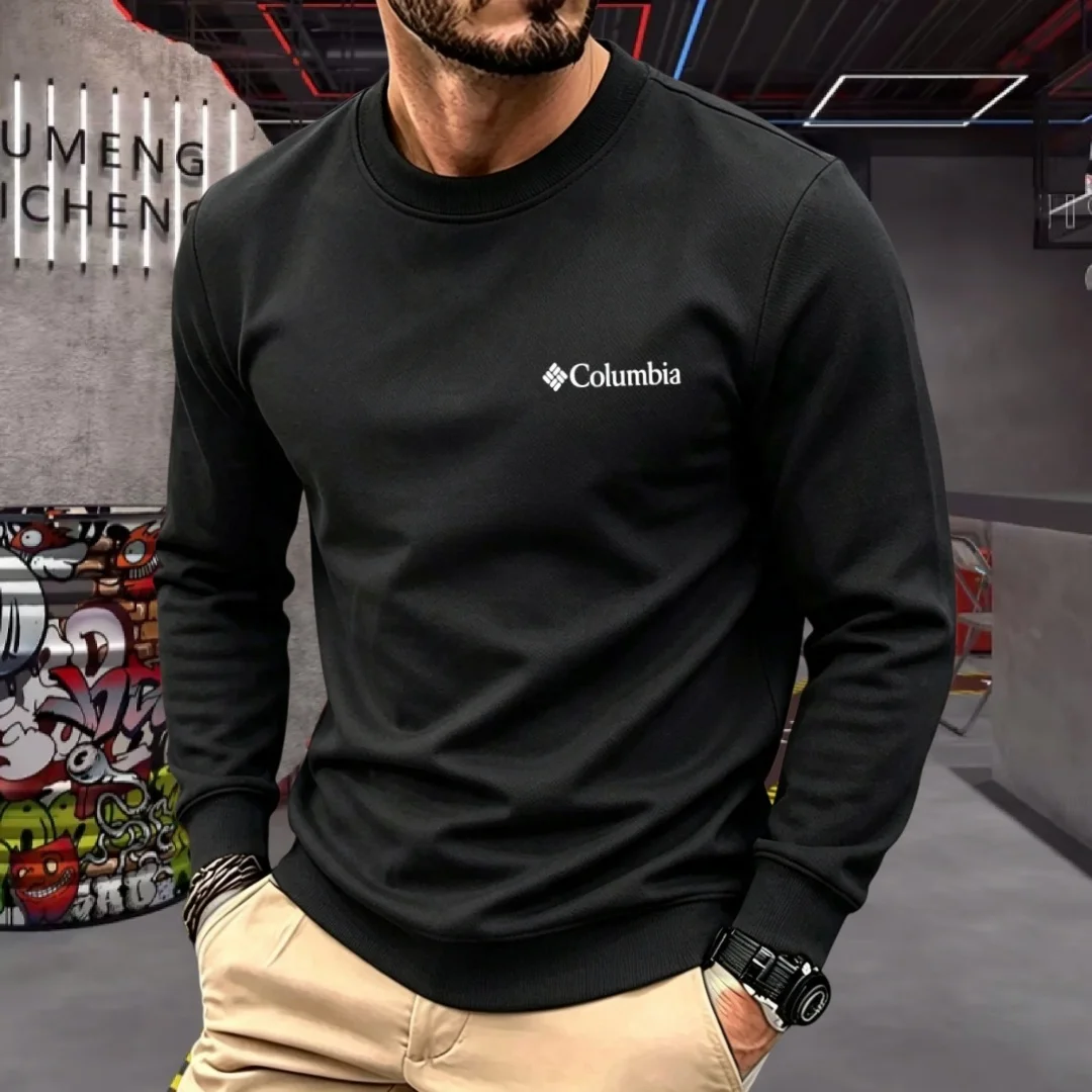 100% pure cotton high-end brand men's long sleeve polo shirt autumn winter fashionable luxury embroidery golf top casual T-shirt view 2