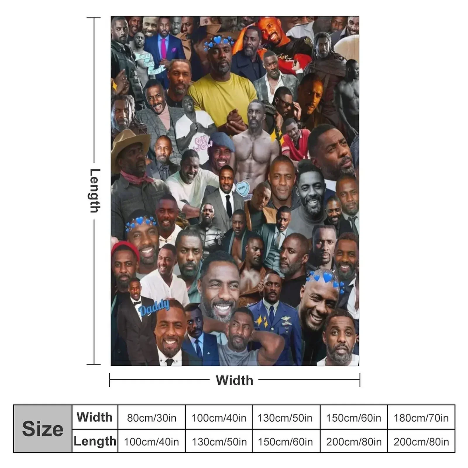 Idris Throw Blanket Nap Retros Summer Beddings Hair Blankets