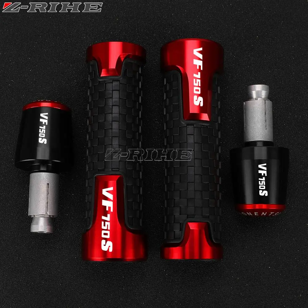 

Motorcycle Accessories For Honda VF750 S VF 750S VF750S SABRE 1982-1986 1985 7/8"22MM Handle Bar Cap End Plugs Handlebar Grips