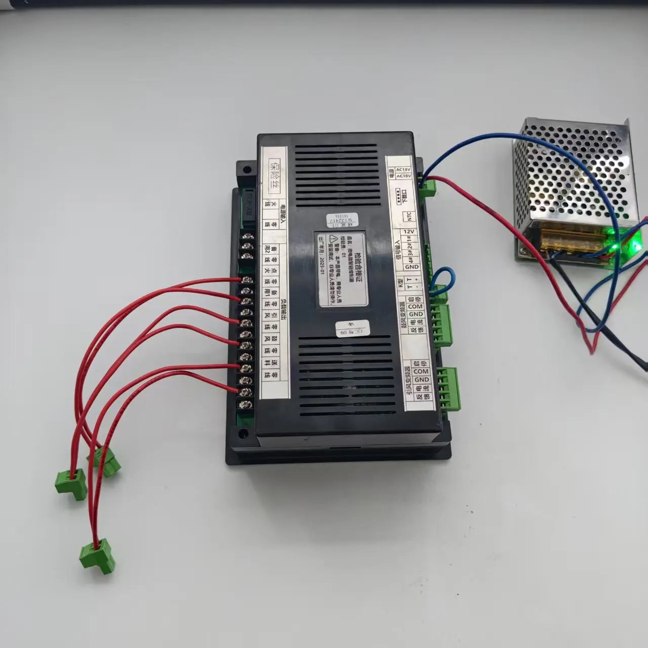 7-inch LCD Display with Application Control Dryer Controller Adjustable Thermostat Overheat Protection Energy Efficiency