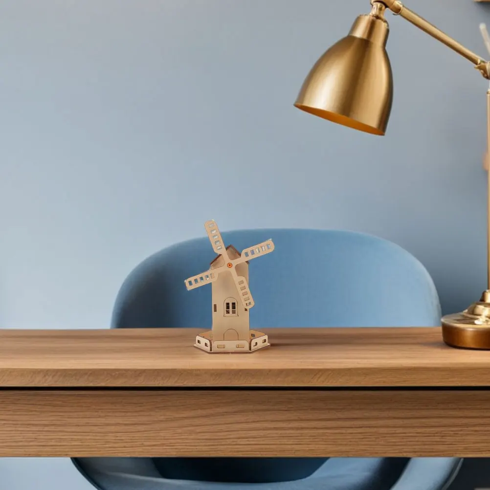 3 個の太陽光発電風車ステム科学 DIY キット木造住宅建設教育実験プロジェクト子供向け