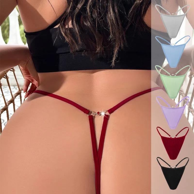 

5 шт., модное сексуальное женское красное нижнее белье с низкой посадкой, женские стринги, дышащее комфортное сексуальное женское белье, женские стринги с Т-образной спинкой