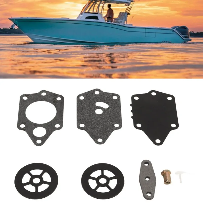 طقم تصليح مضخة الوقود البحرية 393103 طقم مضخة وقود المحرك الخارجي لاستبدال Evinrude Outboard 30 35 40 75 235HP