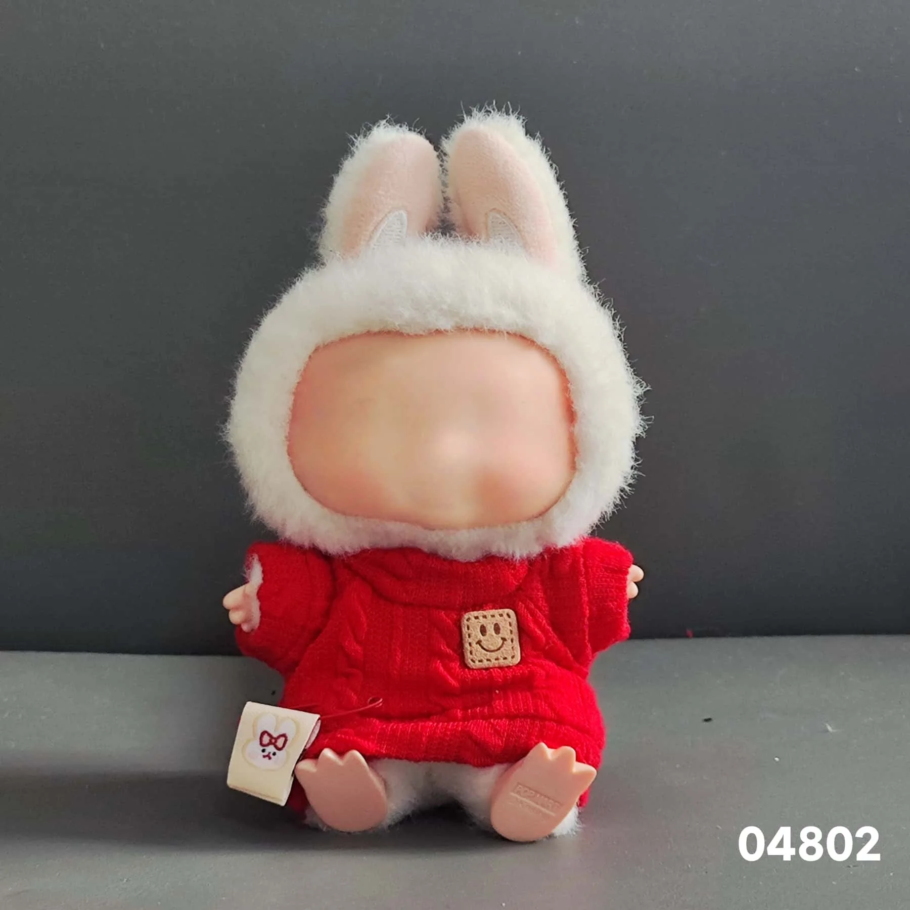 17 cm Labubu Puppenkleidung, All-Match-Farboutfit, Puppenzubehör, Modedesign, entzückendes kleines Set