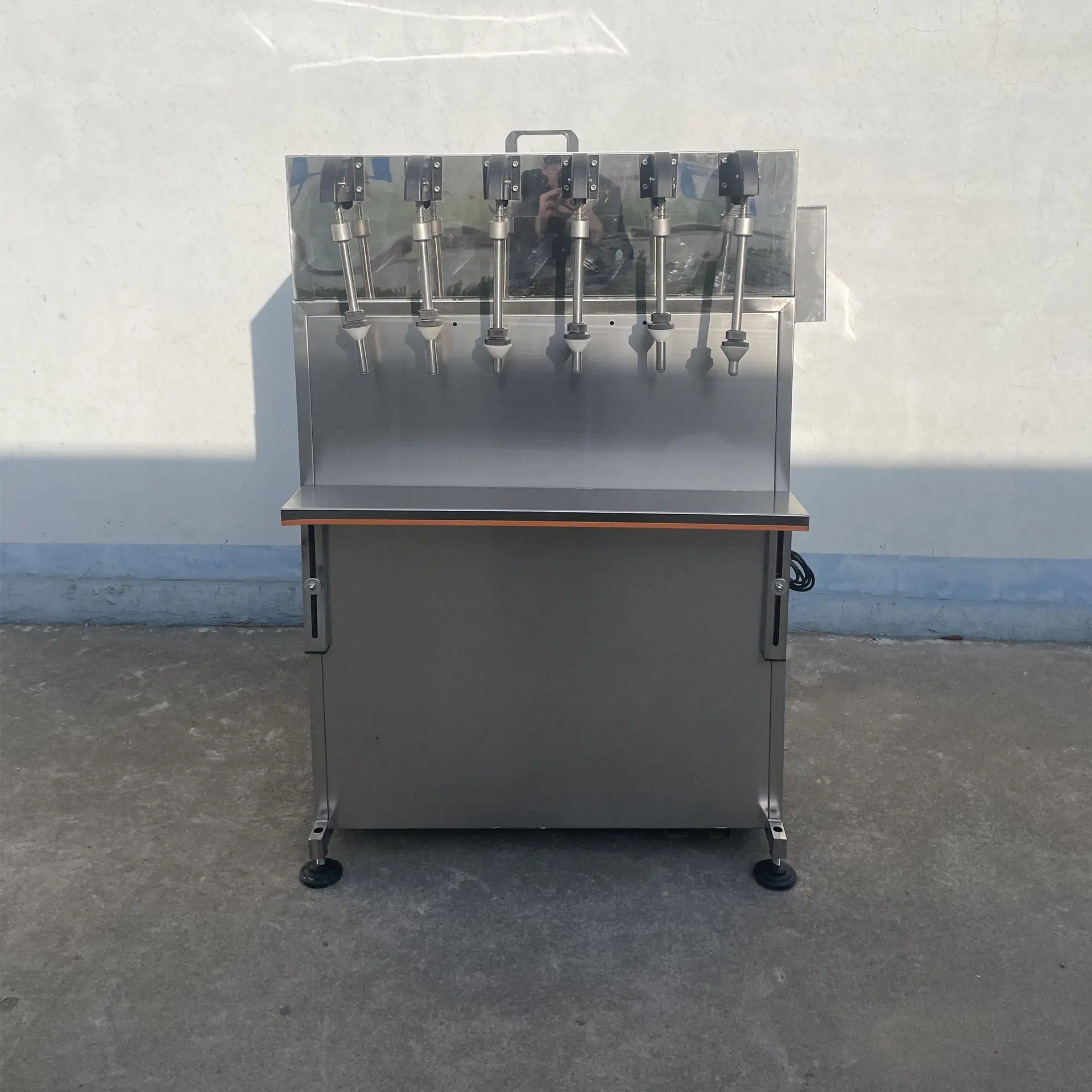 2026 6 Head Siphon Liquid Filler Machine for Small Bottles Wine Soy Sauce Vinegar Quantitative Filling Equipment for Home Use