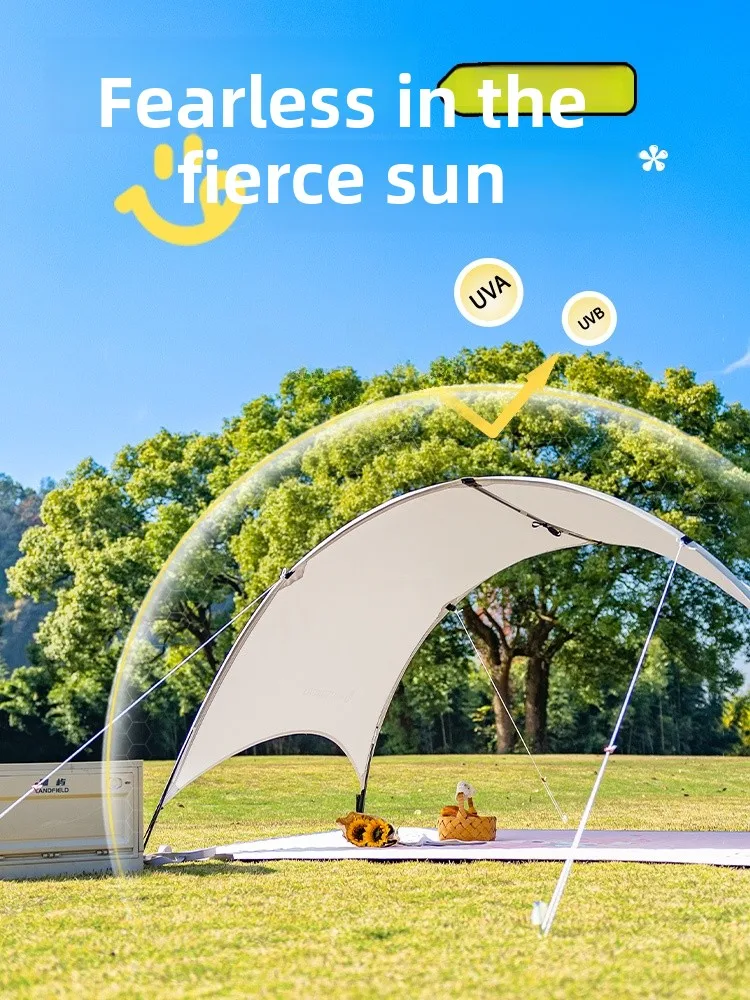 

Simple Arch aped Picnic Mat Cam Tent Sunade elter Moisture Proof Outdoor Travel Gear round Precision Cam Mat