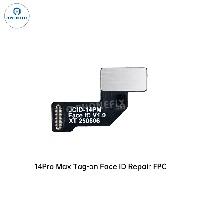 فلاتة JCID فيس آيدي (Tag-on) للأيفون 14 Pro Max – بدون رفع الكريستالة (Non-removal) 6