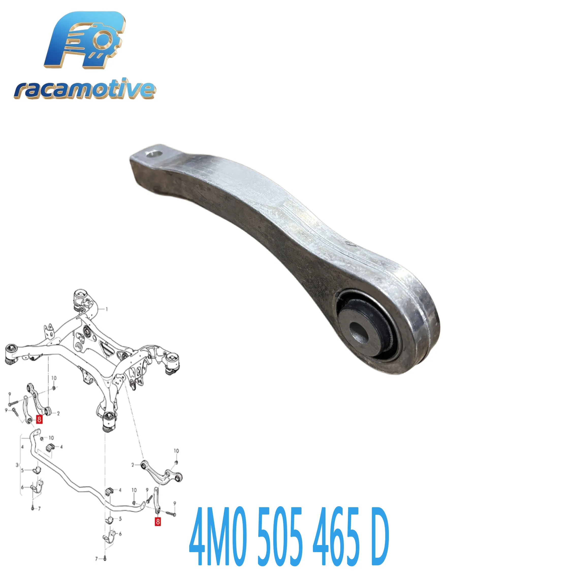4M0505465D 958505465D  for  Audi, VW Touareg (CR7), Bentley, Porsche Cayenne (9YA), Lamborghini rear axle stabilizer link.