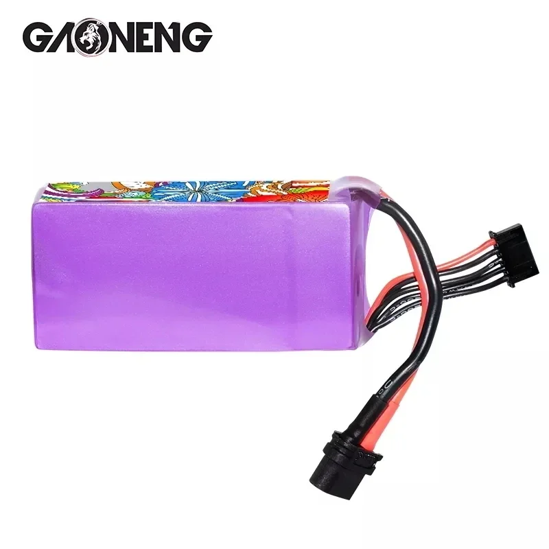 GAONENG Nen GNB 1300mAh 120C 4S 15.2V 6S 22.8V LiHV LiPo Battery With XT60 High Voltage for RC FPV Racing Drone