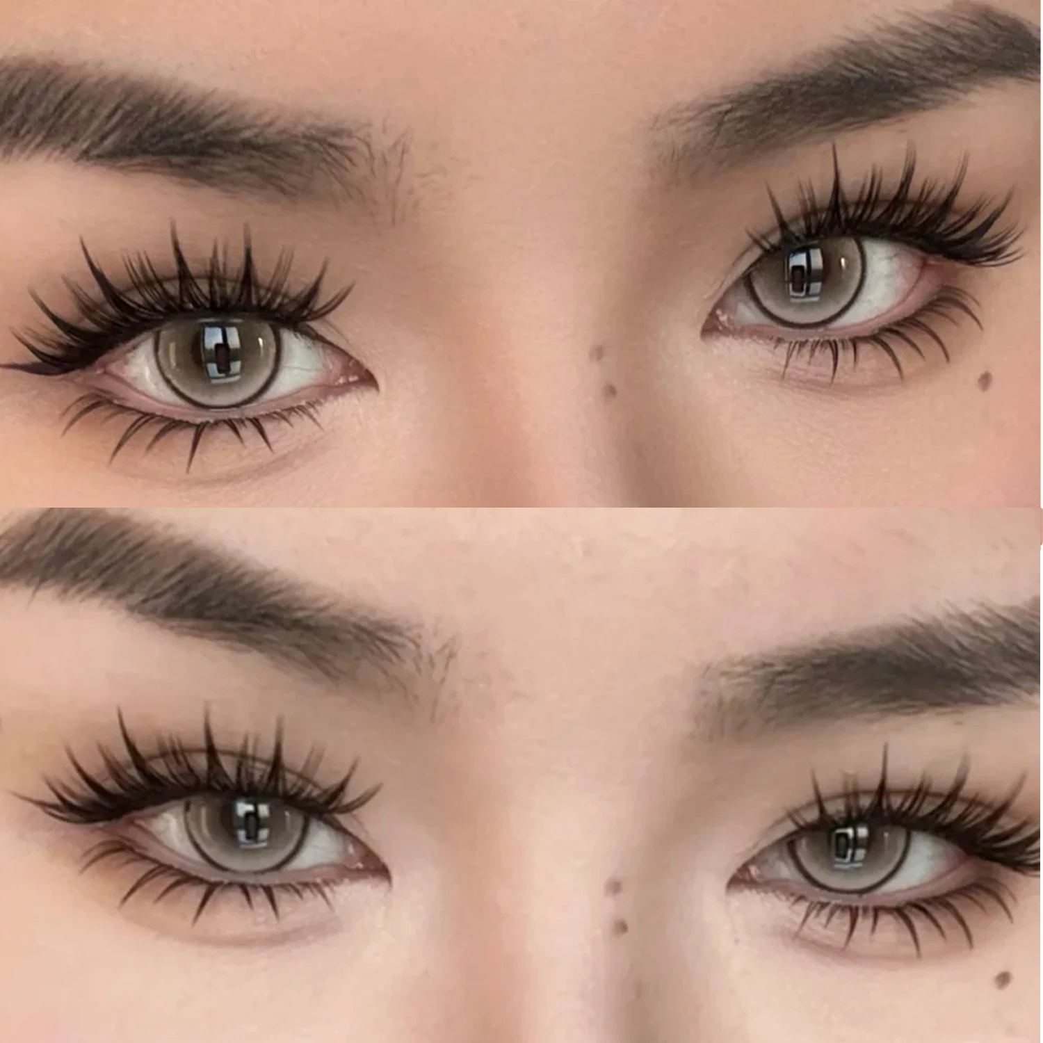 강아지 모양의 각진 DIY 클러스터 속눈썹, 인조 밍크 - Faux Mink Lash 리뷰 및 가격