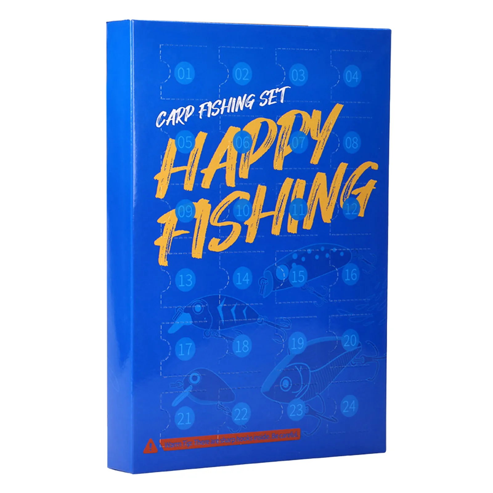 Kalendarz zegarowy do klasy 2025 Kalendarz adwentowy wędkarski dla mężczyzn, dorosłych wędkarzy, nastolatków, dzieci, kalendarz świąteczny, zegar zasilany z gniazda.