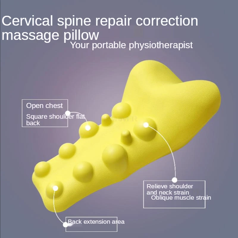 Hunchback orthotics sleeping correct round shoulder open back shoulders back spinal massage pillow