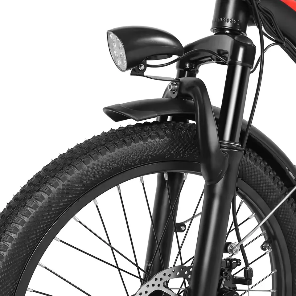 Bicicleta eléctrica plegable Samebike CY20, bicicleta eléctrica urbana para adultos con batería extraíble de 36V y 12Ah