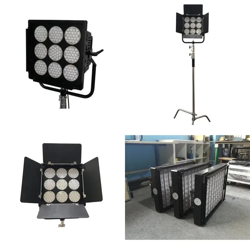 500W 800W 1000W 2000W LED Photography Light 2800K 5600K Daylight for Outdoor Movie Shooting