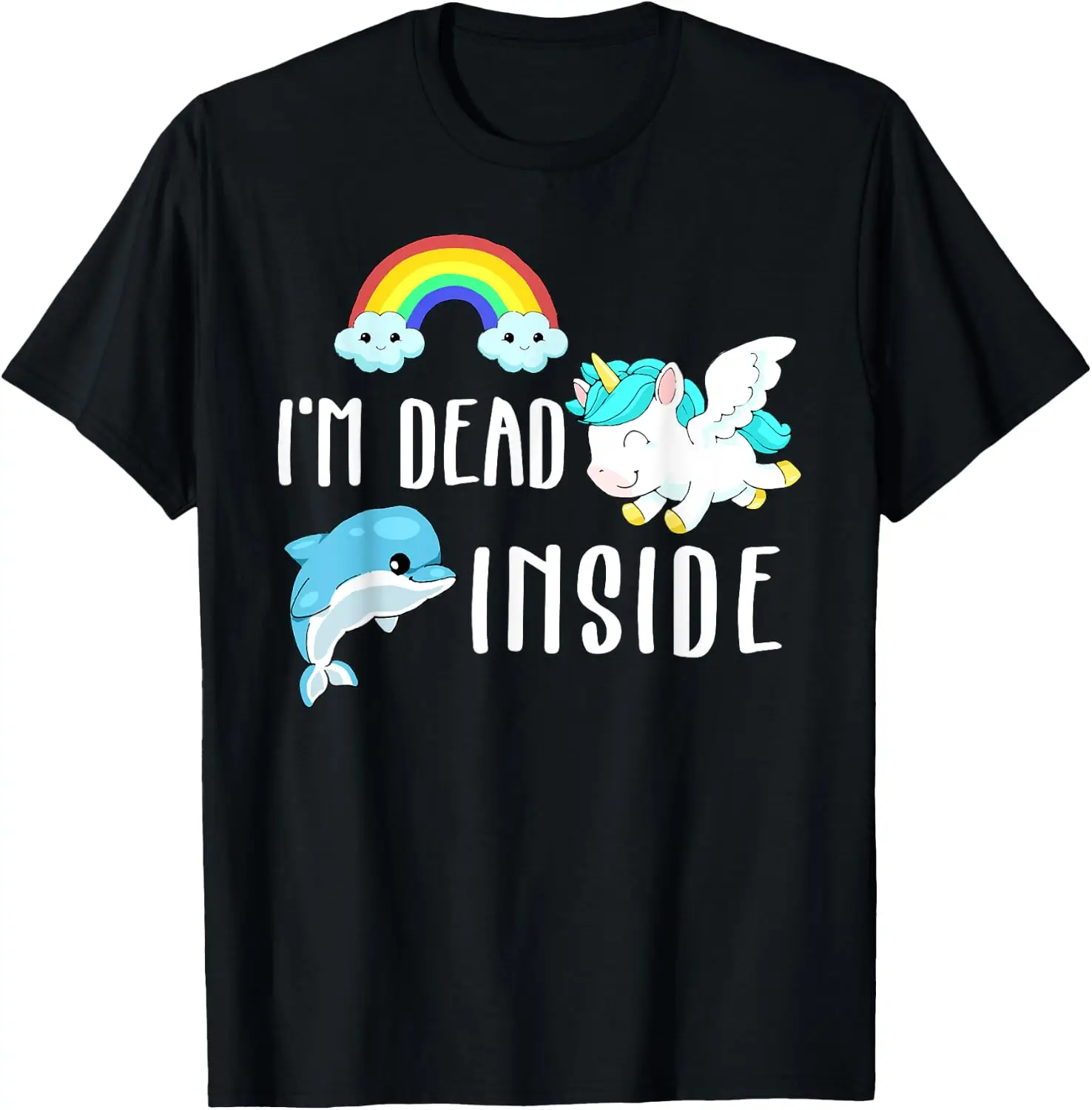 Im Depressed Shirt T-Shirt Versatile, heavyweight pure cotton short-sleeve tee—trendy, thick fabric; a great gift for Christmas or Halloween.