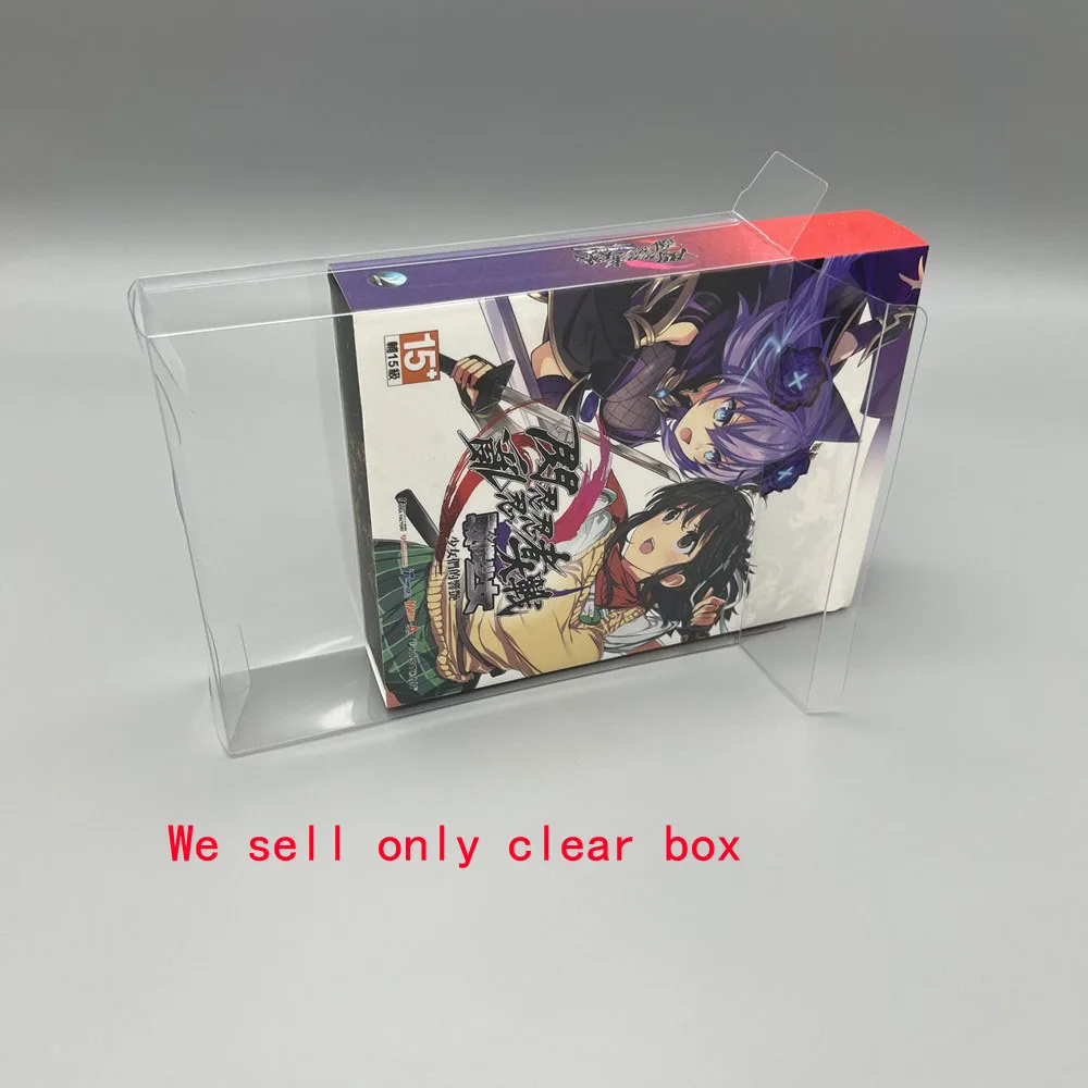 Transparent Display  PET box For  PS4  Ninja Wars  Game Storage  protective  cover