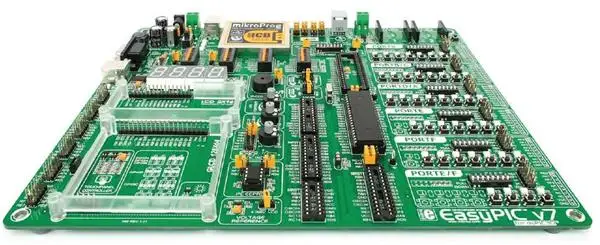 

1pcs Development board MIKROE-1153 BOARD EASYPIC V7 DSPIC30 Development board winder