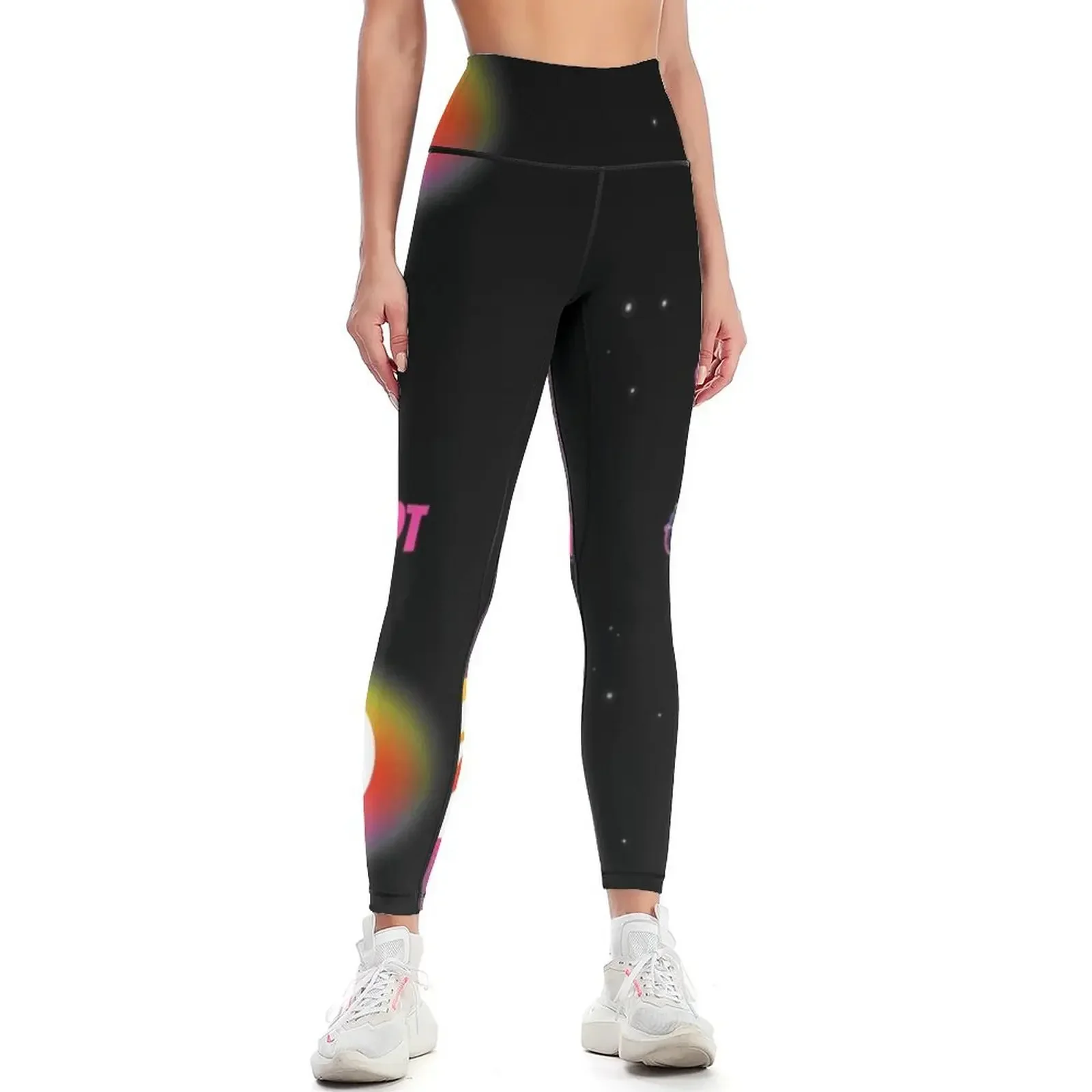 

Polkadot DOT Cryptocurrency Moon Man Art Leggings legging pants raises butt sports for sportswear gym Womens Leggings