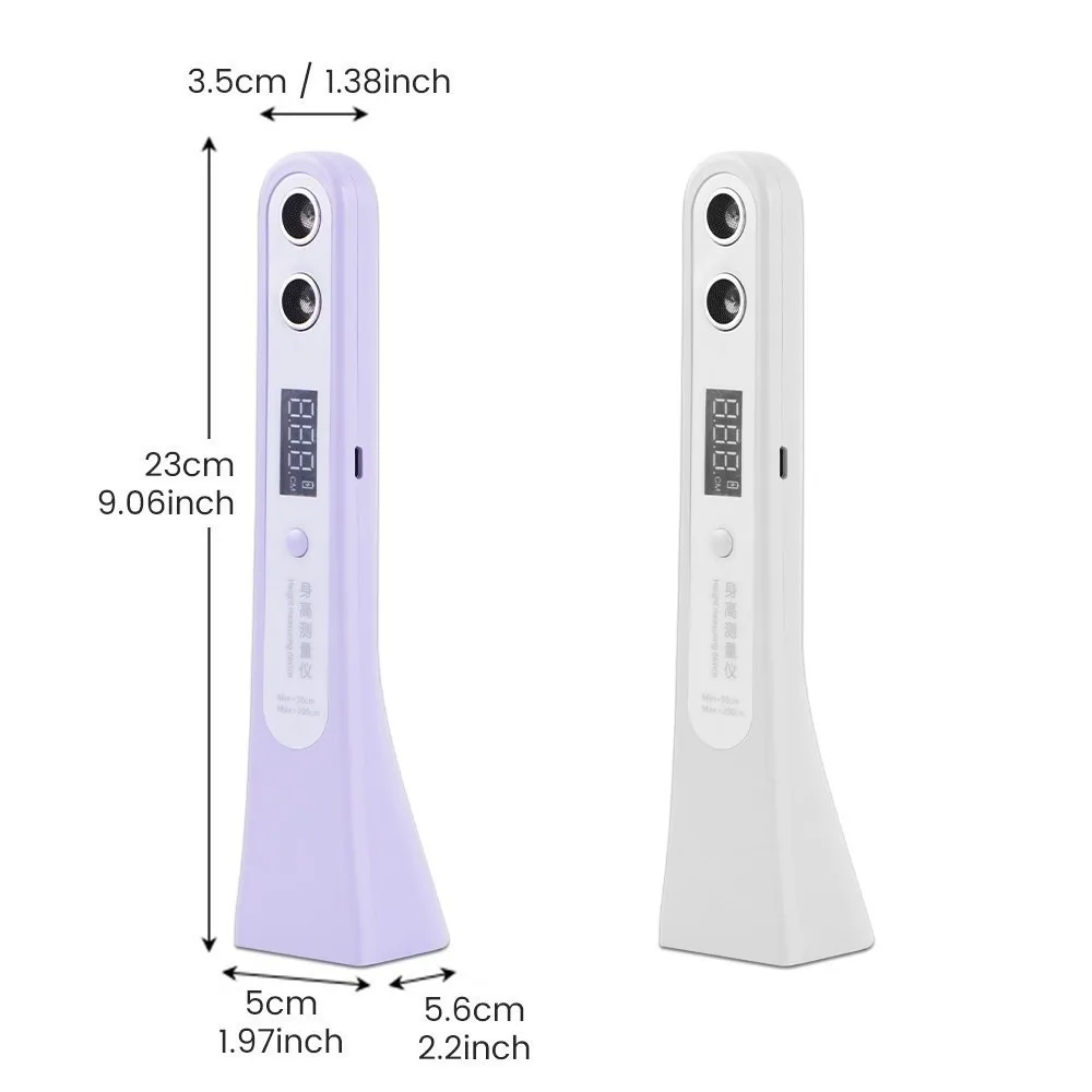 Digital Ultrasound Height Measuring Meter Smart Precision Height Measuring Tool Safety Accurate Children Electronic Height Ruler
