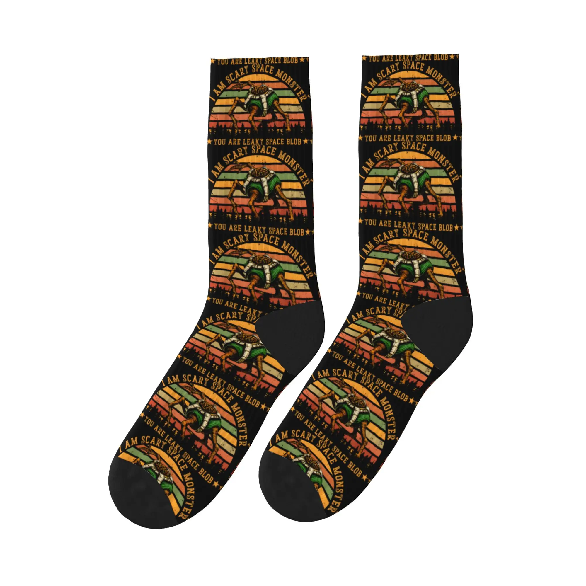 Men's Socks Funny Rocky Project Hail Mary Meme Retro  Stockings Anti Skid Medium Soft Socks Spring Retro Graphic Climbing Socks