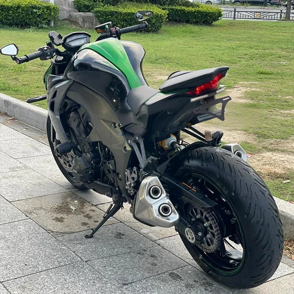 جديد دراجة نارية لوحة ترخيص قوس حامل لكاواساكي Z900 Z 900 2017 2018 2019 2020-2024 الخلفية قصيرة الذيل قوس عدة