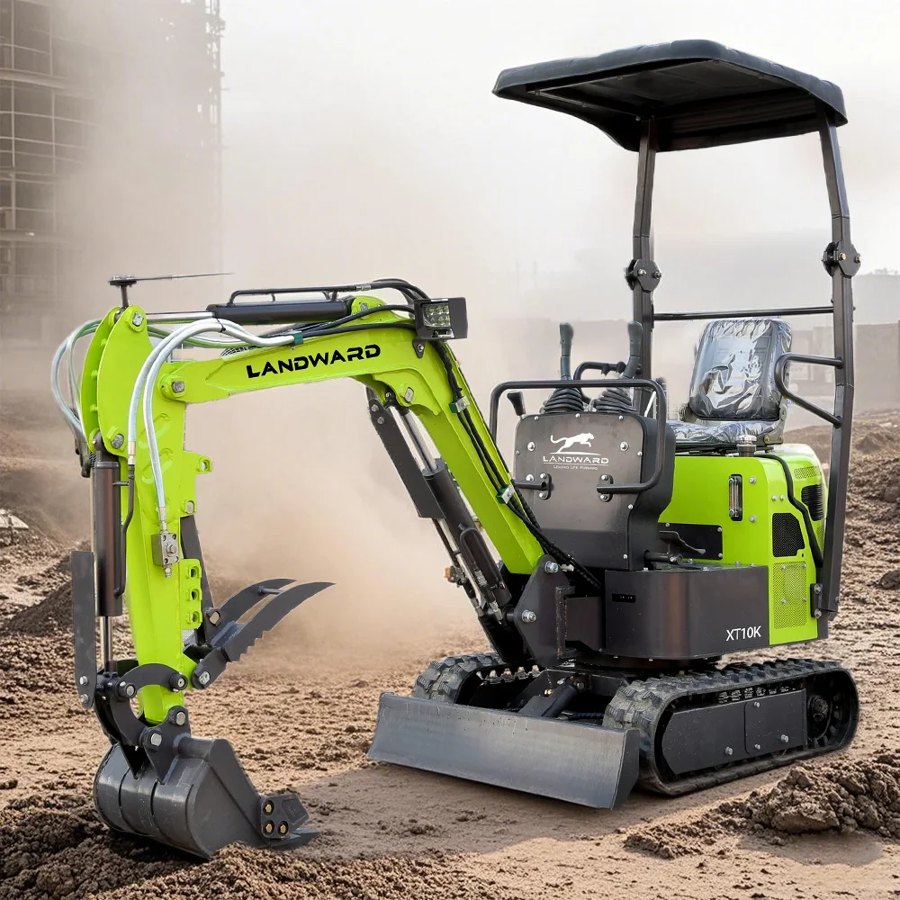 Mini escavatore da 1 tonnellata di alta qualità Personalizza escavatore multifunzionale Escavatore da 1,8 tonnellate Nuovo escavatore cingolato personalizzato