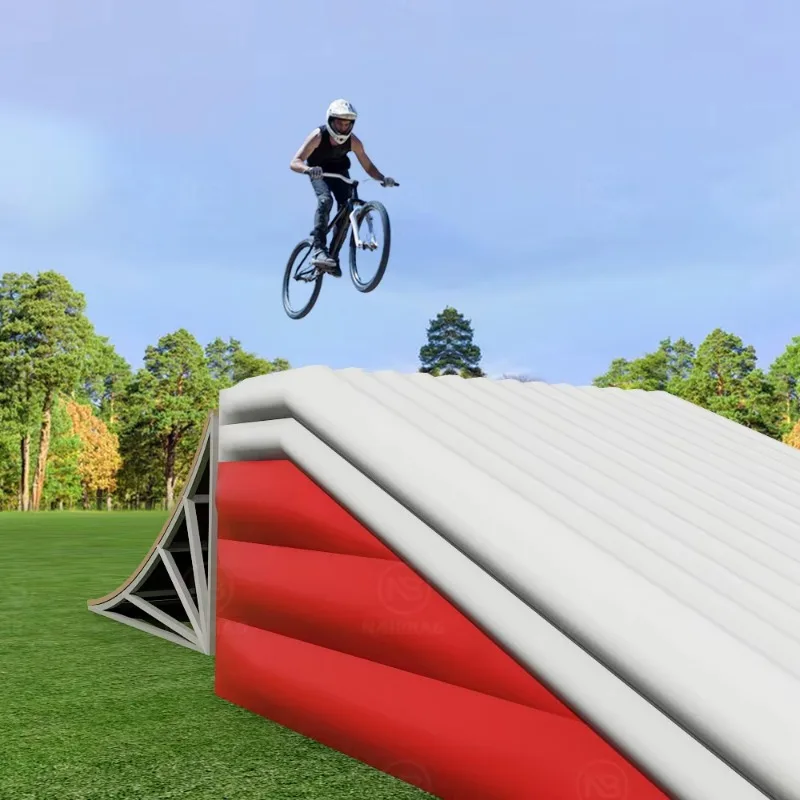 N Airbag Extreme Sport Bike Stunt MTB Airbag Freestyle Landing Inflatable BMX Landing Airbag