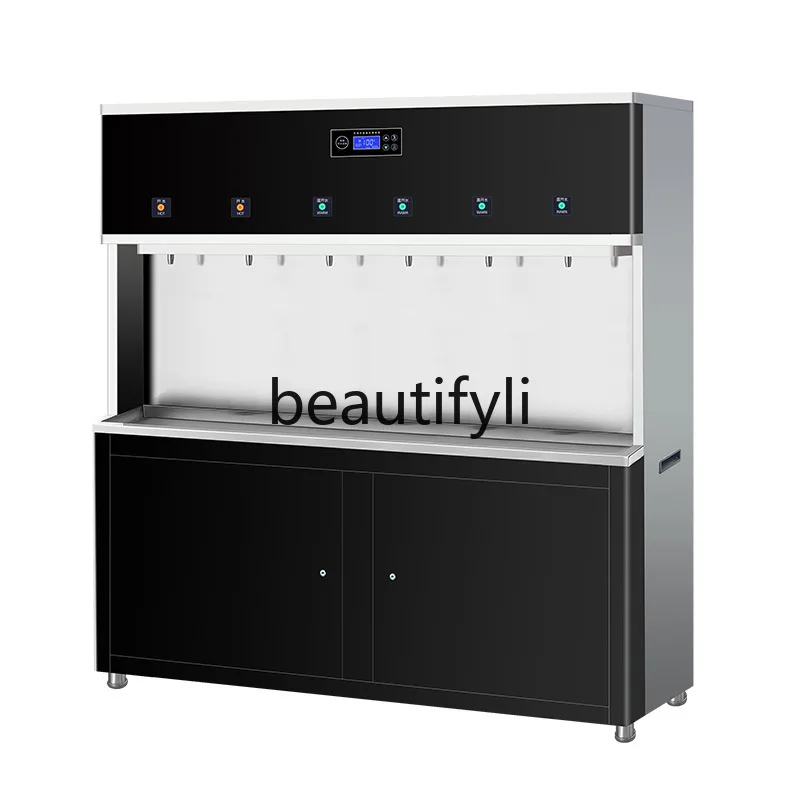

Campus Water Dispenser Stainless Steel Unit Commercial Energy-saving Boiler Filter Integrated Warm Water Direct Drinking Machine