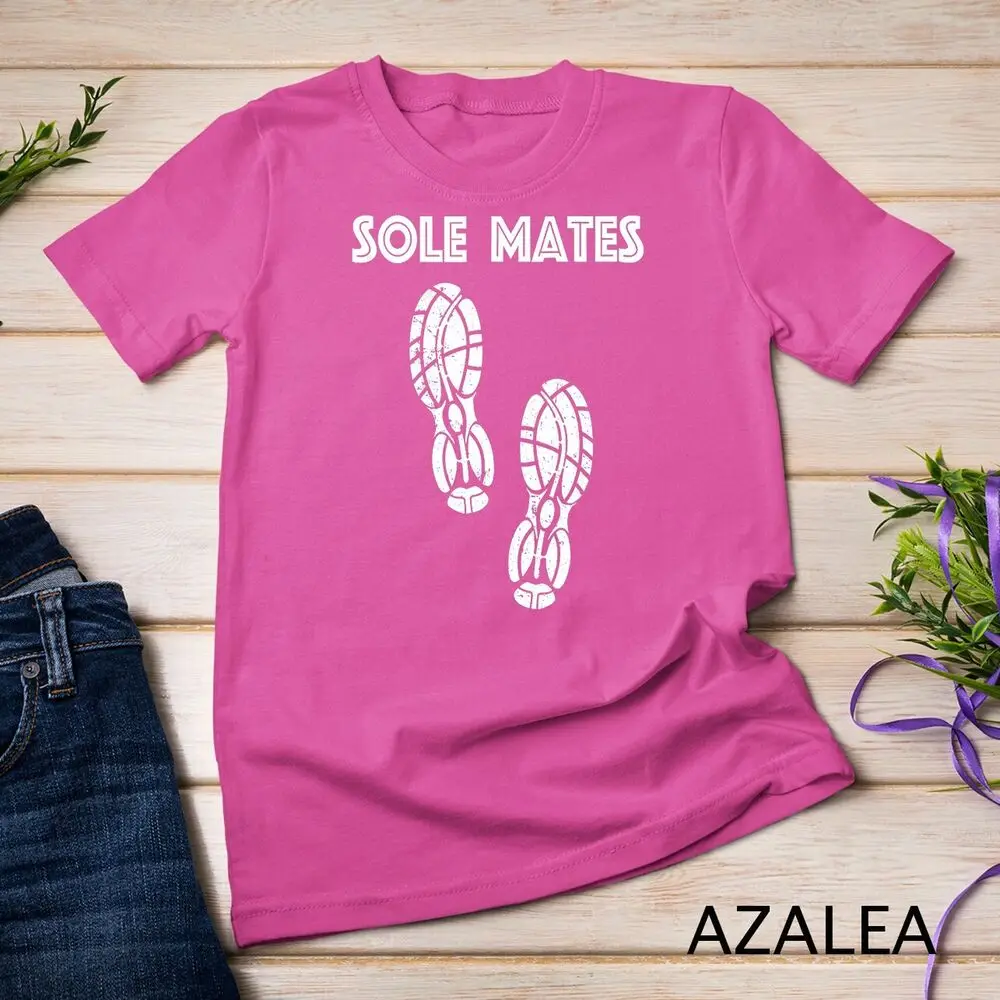 Funny Sole mates running and jogging team gift idea Unisex T-shirt