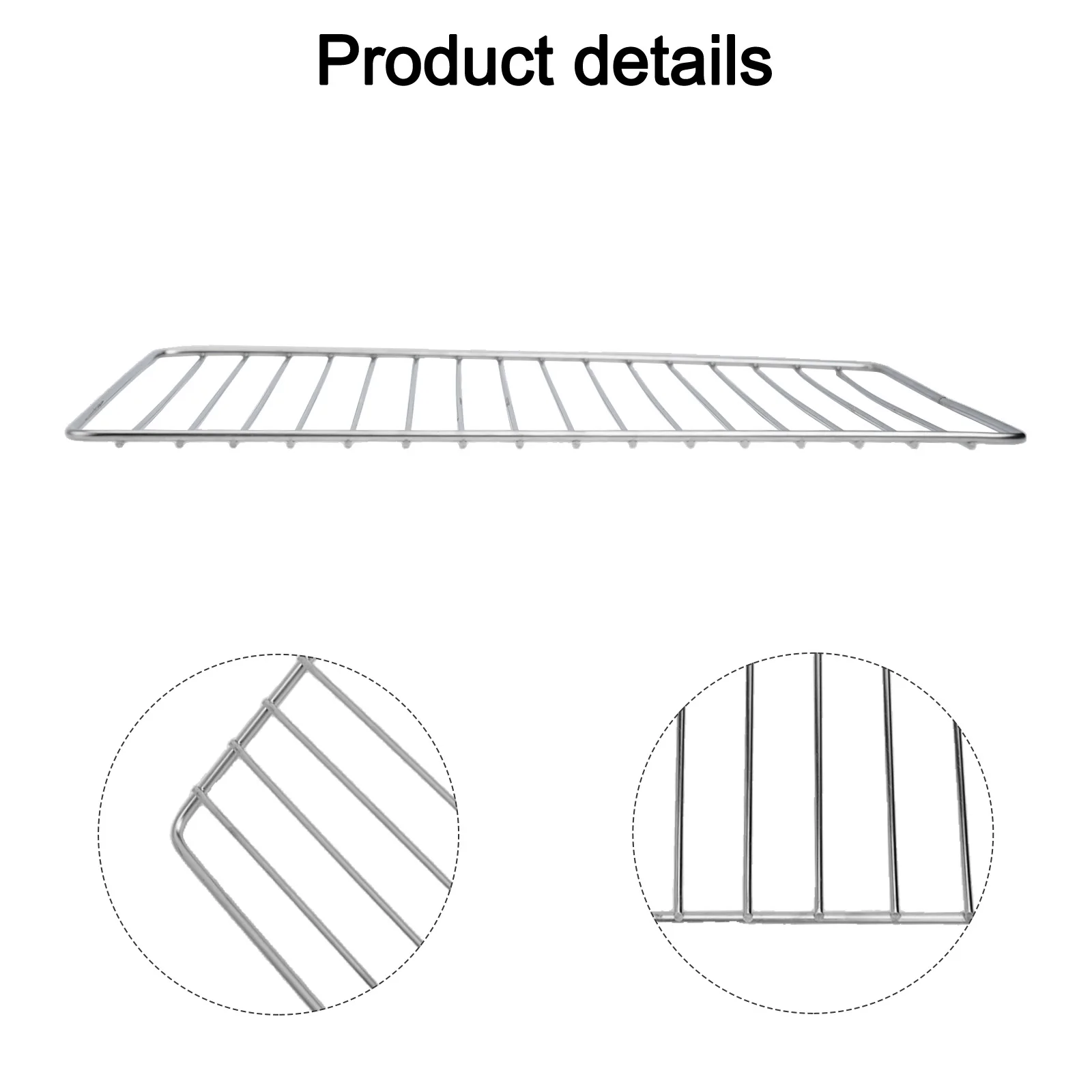 رف تبريد شواء شواية من الفولاذ المقاوم للصدأ عالي الجودة عدد القطع محتوى العبوة من الفولاذ المقاوم للصدأ وعملي