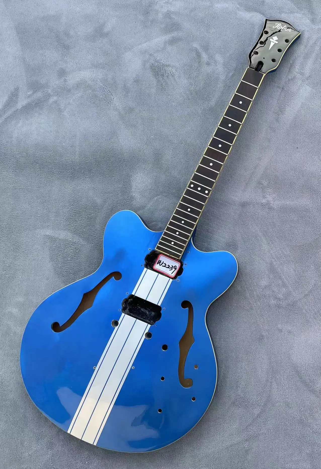 

DIY Hofner Verythin HCT-VTH 6 Strings Electric Jazz Guitar Part Guitarra without Hardwares in Stock Discount Free Shipping W2239