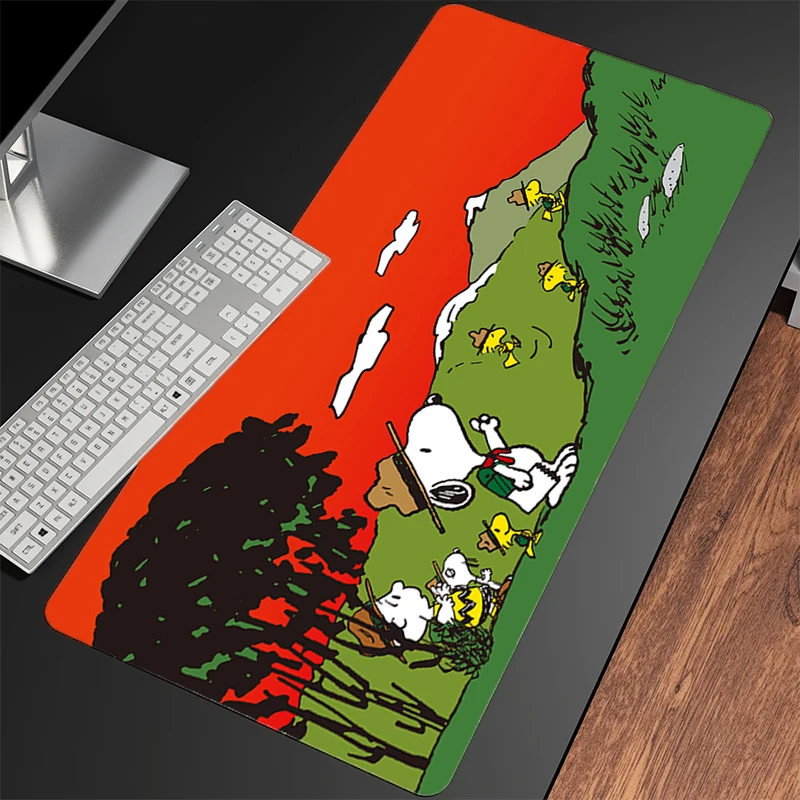 Alfombrilla de ratón Snoopy para ordenador portátil de oficina, accesorios para juegos de Anime, alfombrilla para ratón para Gamer, PC, teclado completo para ordenador, alfombrilla de escritorio, alfombrilla de mesa Varmilo