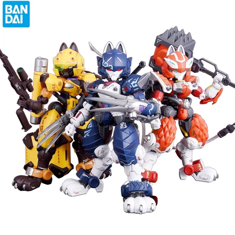 

Новинка Hot【В наличии】Xiaot Iron Roars Cat-01 1/60 Armored Waller Ninja Cat C.A.T-01 02 03, сборная экшн-фигурка, модель игрушки