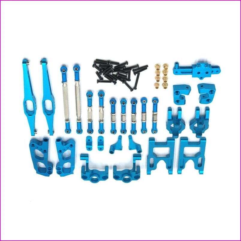 

For 1/12 12428 12423 12427 RC Car Parts FY Model Upgraded Metal Parts Swing Arm Seat RC Car Parts Set, Blue-A57M