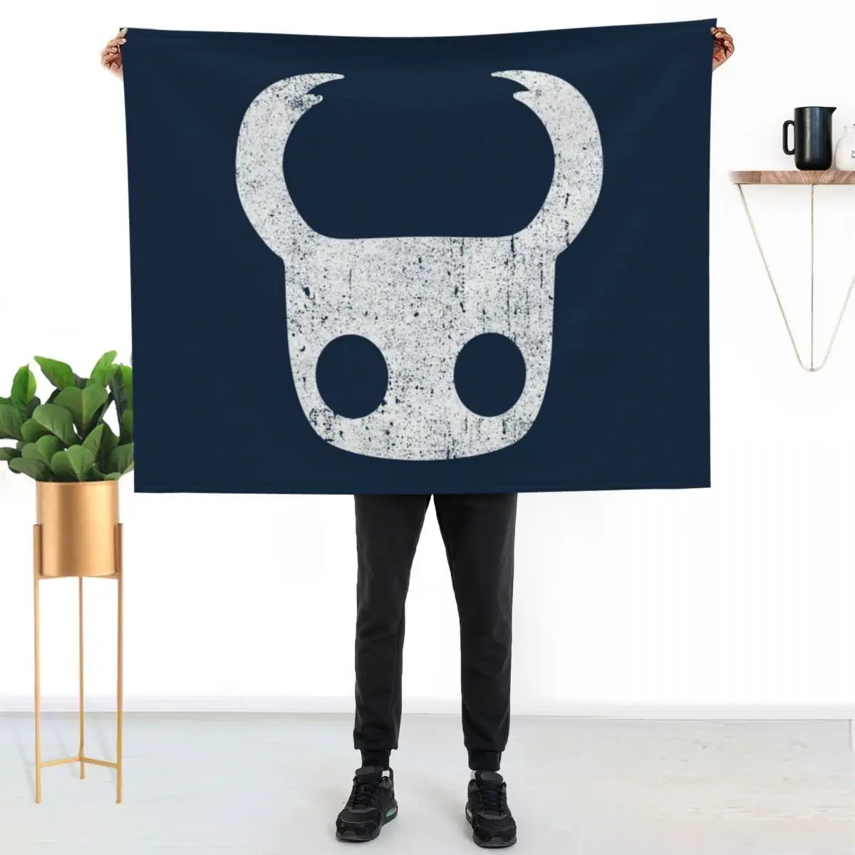 Hollow Knight Throw Blanket Soft Big Moving Cute Sofa Quilt Bed Decorative Sofas Blankets
