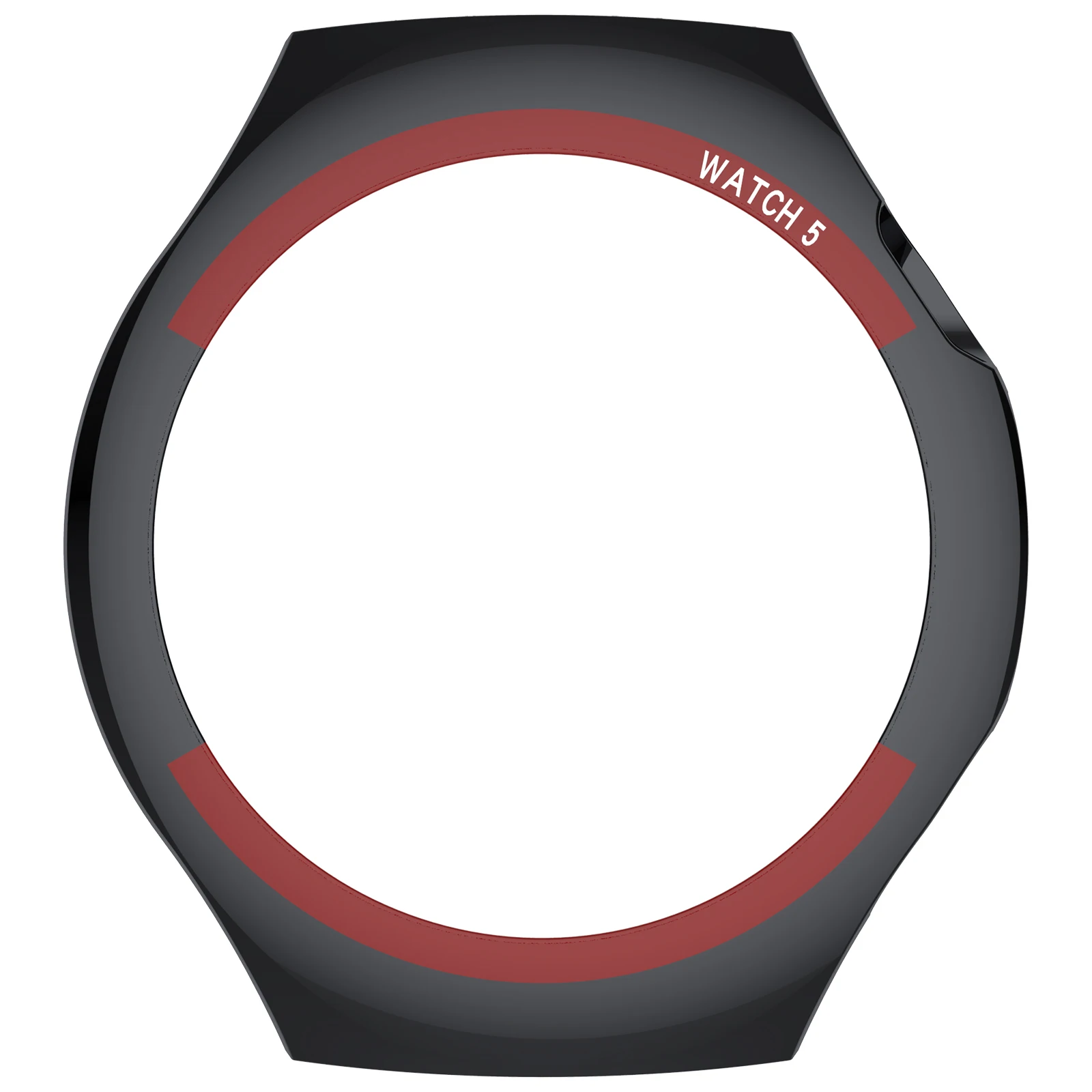 สําหรับ Huawei Watch 5 42/46 มม.Hard PC กรณีเปลือกกันชนกระจกเต็มรูปแบบการสํารวจอวกาศป้องกันหน้าจออุปกรณ์เสริม smartwatch